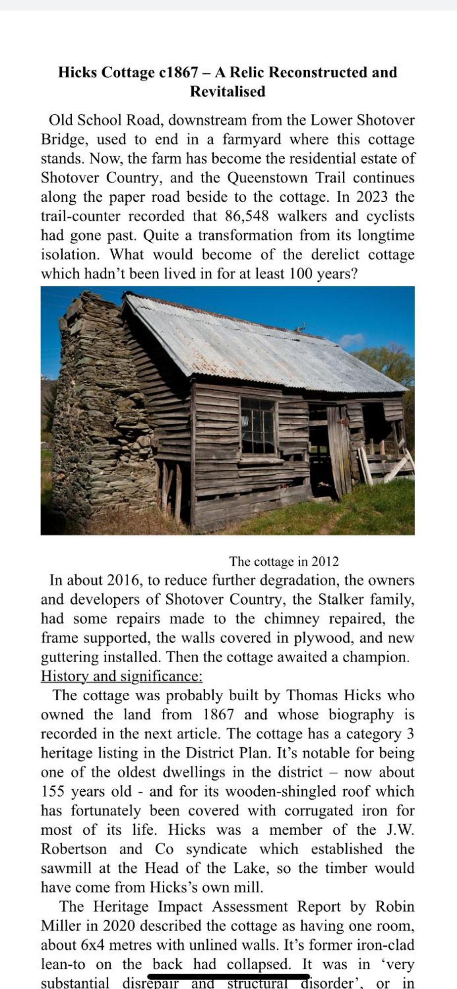 Hicks Cottage Queenstown Dış mekan fotoğraf